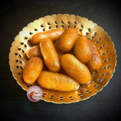 Sweet potato's Gulabjamun A picture of Sweet potato's Gulabjamun.