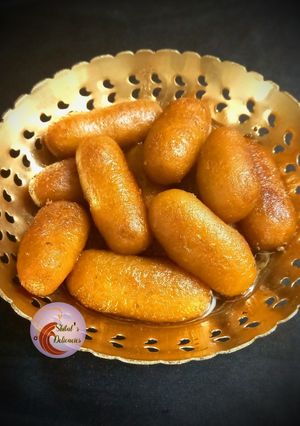 A picture of Sweet potato's Gulabjamun.