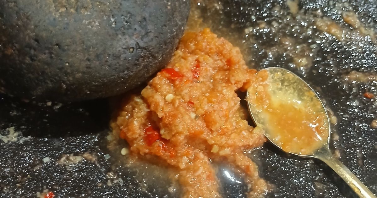Sambal Serai buatan Mertua