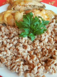 Galuska, teljeskiőrlésű lisztből recept fotója