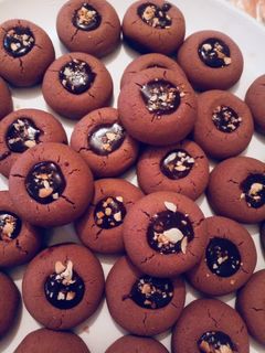 صورة لوصفة بسكويت 🍪 بثلاث مكونات فقط
