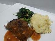 Gambar mashed potato bayam