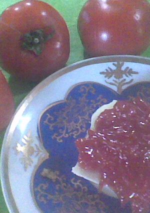 Una foto de Confitura de tomates