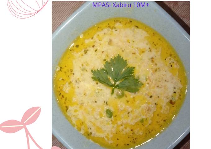 Resep Chicken Cream Soup (MPASI 10M+)