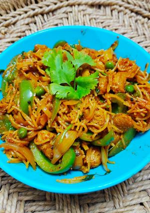 A picture of Soya Vermicelli Fry.