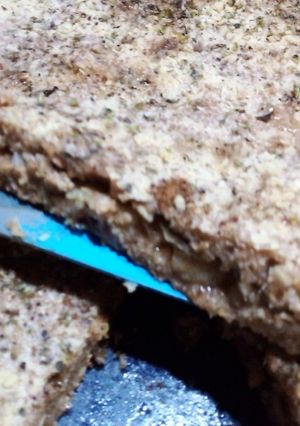 Una foto de Torta de berenjena y zucchini