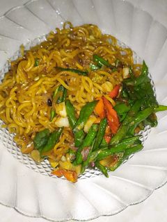 Foto resep Oseng Mie Kacang Panjang