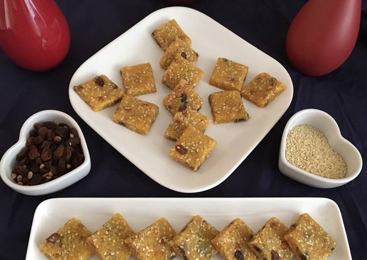 Simple Way to Prepare Super Quick Homemade Sesame seeds sweet