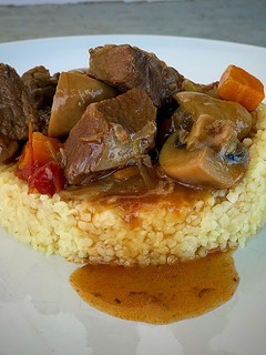 Una foto de Bulgur con ternera
