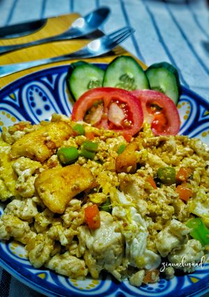 Gambar Nasi Tofu Goreng