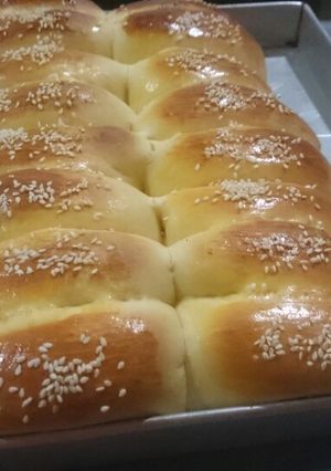 Foto resep Roti Keset Isian Susu