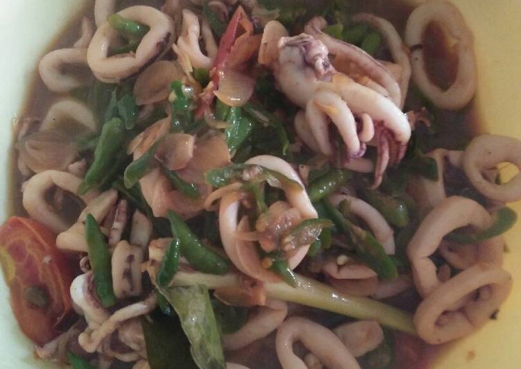 Cumi tauco medan cabe hijau ππ