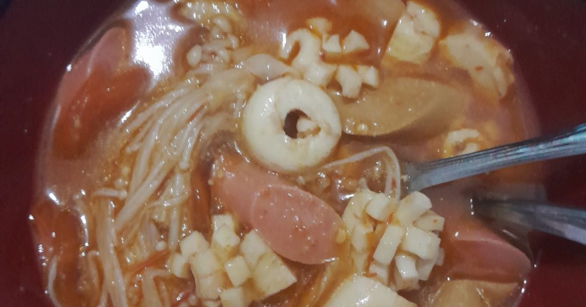 Cara bikin seblak seafood enak medok