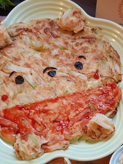 小熊維尼瓠瓜煎餅 的食譜成品照片