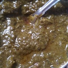 A picture of Dhaba style Sarso ka saag.