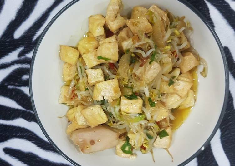 Tumis Toge Tahu sayur 3T #BikinRamadhanBerkesan