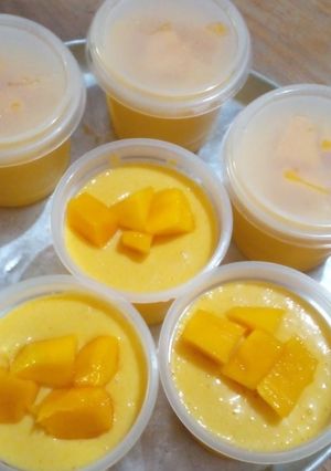 Una foto de Mousse de Mango
