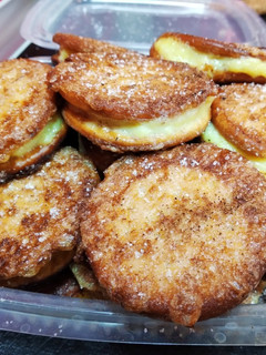 Una foto de Galletas rellenas de natillas