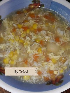 Foto resep Sup Jagung Kepiting