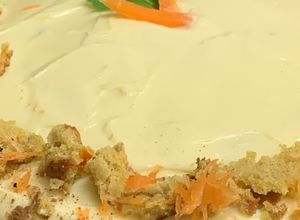 Una foto de 🥕 carrot cake !
