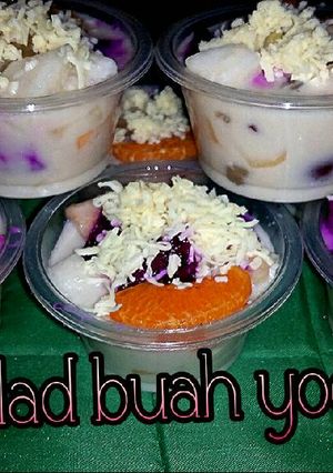 Foto resep Salat buah yogurt