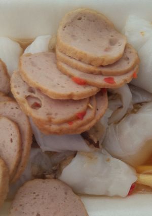 Hình của món Bánh ướt cuốn.
