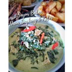 Sayur Bobor Daun Singkong & Kelor রেসিপির প্রধান ছবি