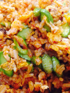 Foto resep Nasi Goreng Pete + Telur Orak Arik