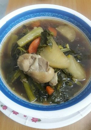 รูปของ ต้มจับฉ่ายโครงไก่
