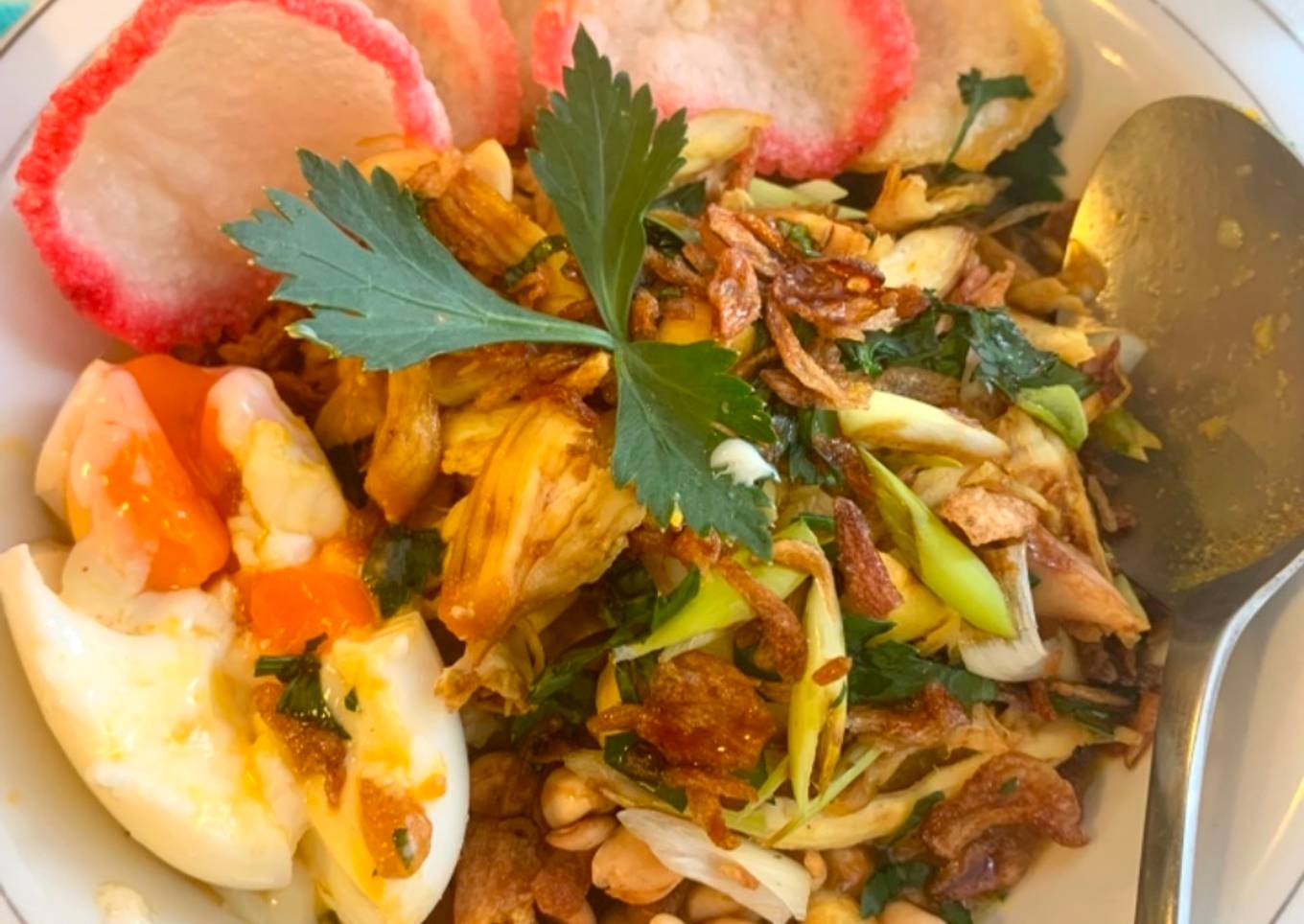 Bubur Ayam Cirebon (Pakai Oatmeal)