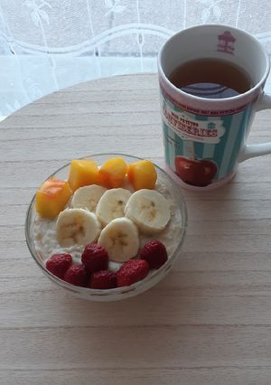 Une photo de Porridge à la banane