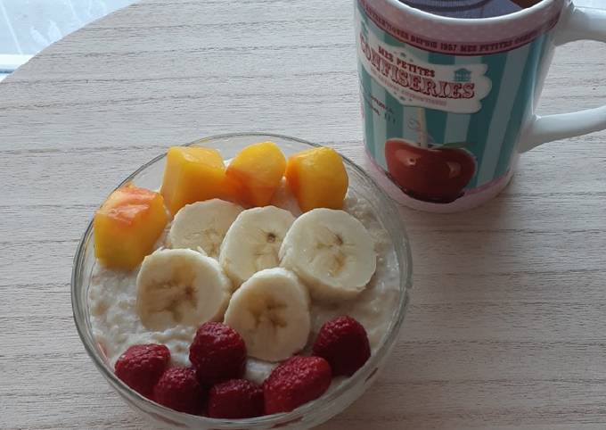 Steps to Prepare Porridge à la banane