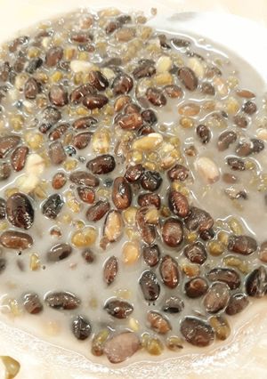 Foto resep Bubur kacang hijau & kedelai hitam