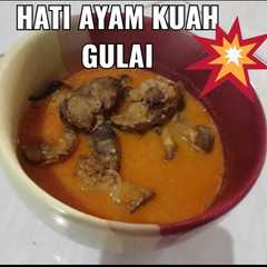 รูปของ Hati ayam kuah gulai