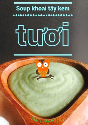 Hình của món Soup khoai tây kem tươi.