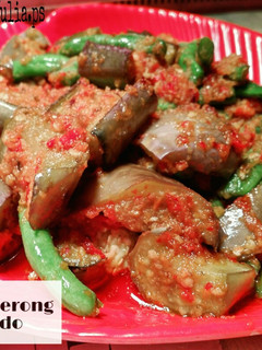 Foto resep Buncis Terong Balado