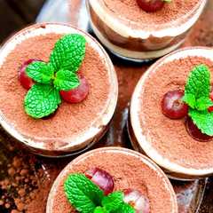 🍫Mini Olasz csokis Mascarpone pohárkrém-レシピのメイン写真