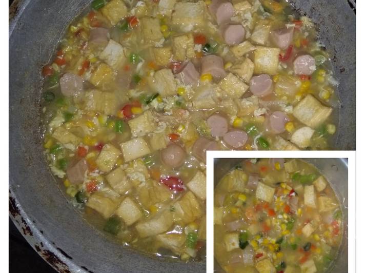 Resep Rainbow Corn Soup (Sup Jagung Pelangi), Sempurna