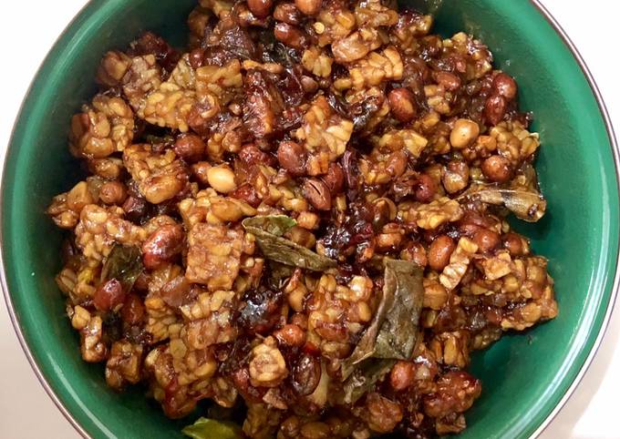 Langkah Mudah untuk Menyiapkan Kering Tempe Kacang Pedas Manis Anti Gagal