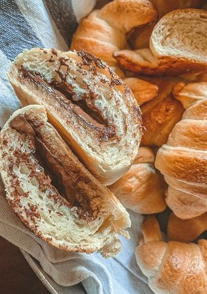 Φωτογραφία της συνταγής Vegan Κρουασάν Βουτύρου 🥐🧈 και όχι μόνο 💕