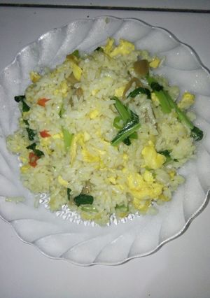 Foto resep Nasi goreng pelangi
