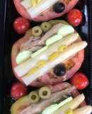 Ensalada de tomate valenciano