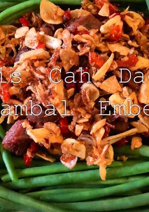 Foto resep Buncis Cah Daging Sambal Embe ala Chef_z