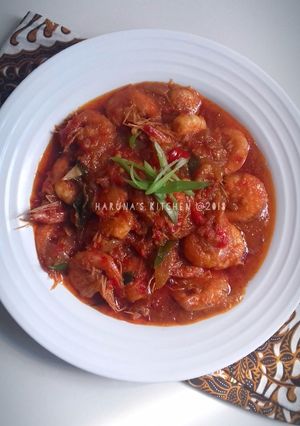 Foto resep Udang Saus Padang