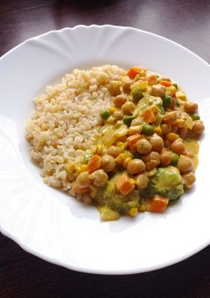 Zöldség curry recept fotója