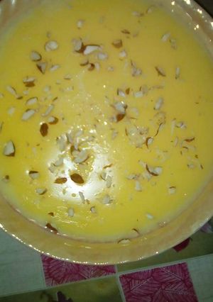 A picture of Mango custard.