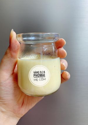 Hình của món Váng sữa phomai cho bé.