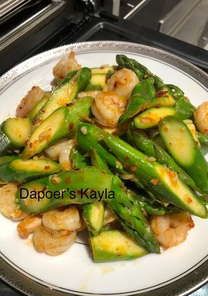 Foto resep Tumis Asparagus Udang
