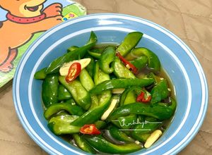 Hình của món Dưa Leo Ngâm Mắm.