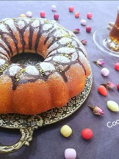 عکسی از دستور کیک نارگیلی